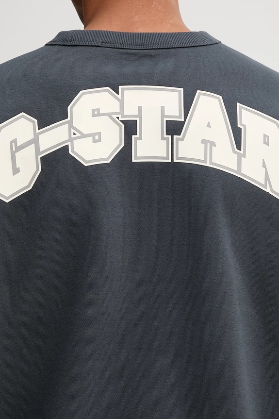 G-Star bluză Running dog back D27095.D733 gri