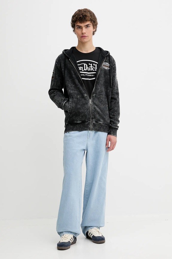Von Dutch bluza VD.1.SWZ.SOUL czarny AW25
