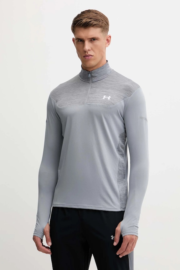 Under Armour μπλούζα ανδρική UA Tech Utility χωρίς κουκούλα γκρί 6004963