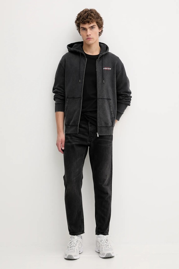 Guess Jeans pamut melegítőfelső M5BQ32.KCPR1 szürke AW25