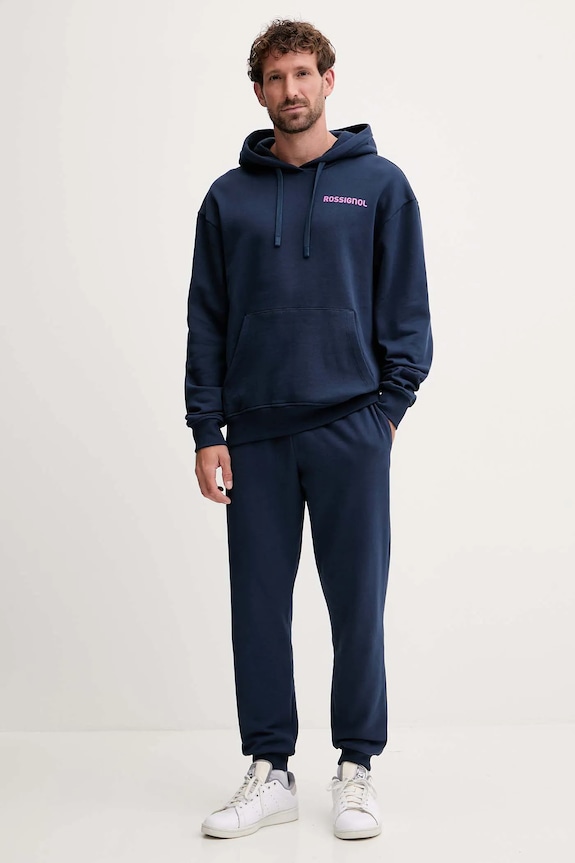 Rossignol hanorac de bumbac WATERFALL RELAX RLOMS02 bleumarin AW25