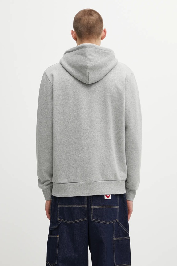 Odzież Carhartt WIP bluza bawełniana Hooded Script Embroidery Sweat I035392.00DXX szary
