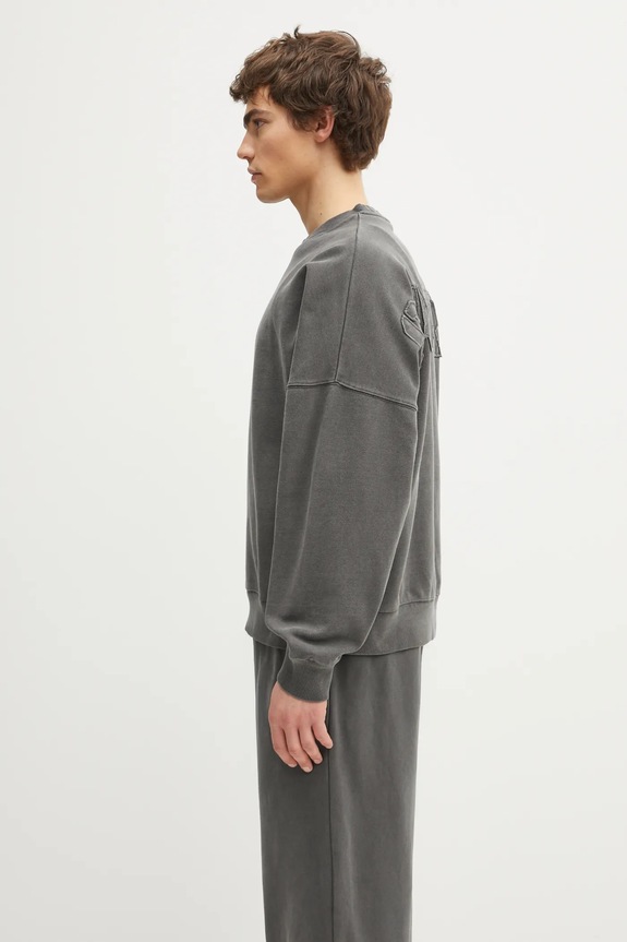 Pamučna dukserica Carhartt WIP RGGD Sweat I035636.89GD siva AW25