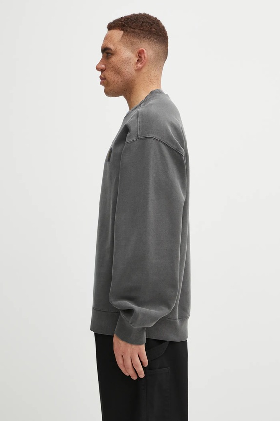 Бавовняна кофта Carhartt WIP Vista Sweat I029522.89GD сірий AW25