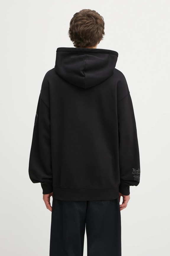 Clothing Carhartt WIP cotton sweatshirt Hooded Hackwork Sweat I035641.2JQXX black