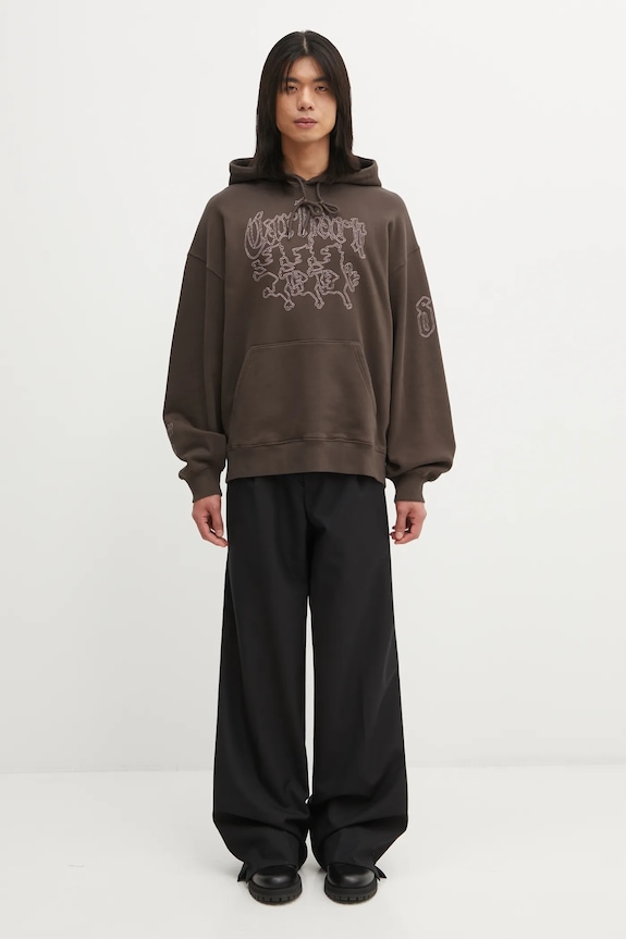 Carhartt WIP cotton sweatshirt Hooded Hackwork Sweat I035641.3EEXX