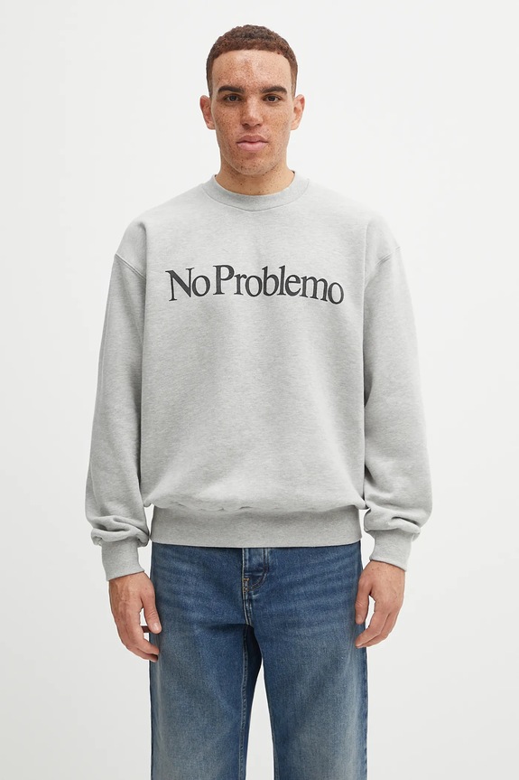 No Problemo bluza pozostałe szary NP2000204