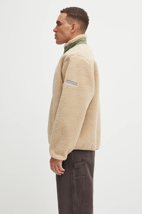 Флисовая кофта No Problemo Zip Through Fleece NP7000504 бежевый AW25