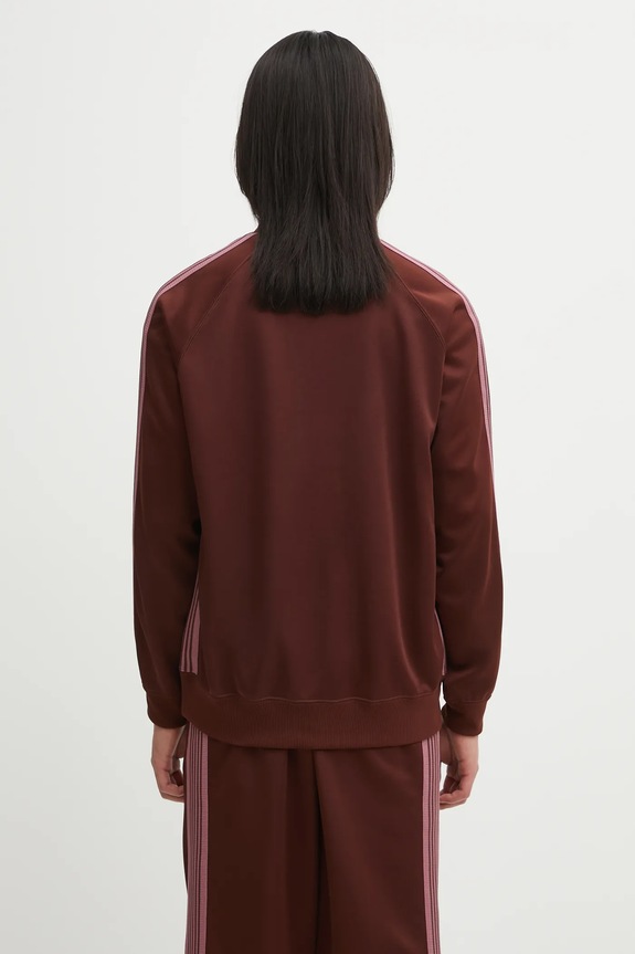 Дрехи Суичър Needles Track Jacket RW314 кафяв