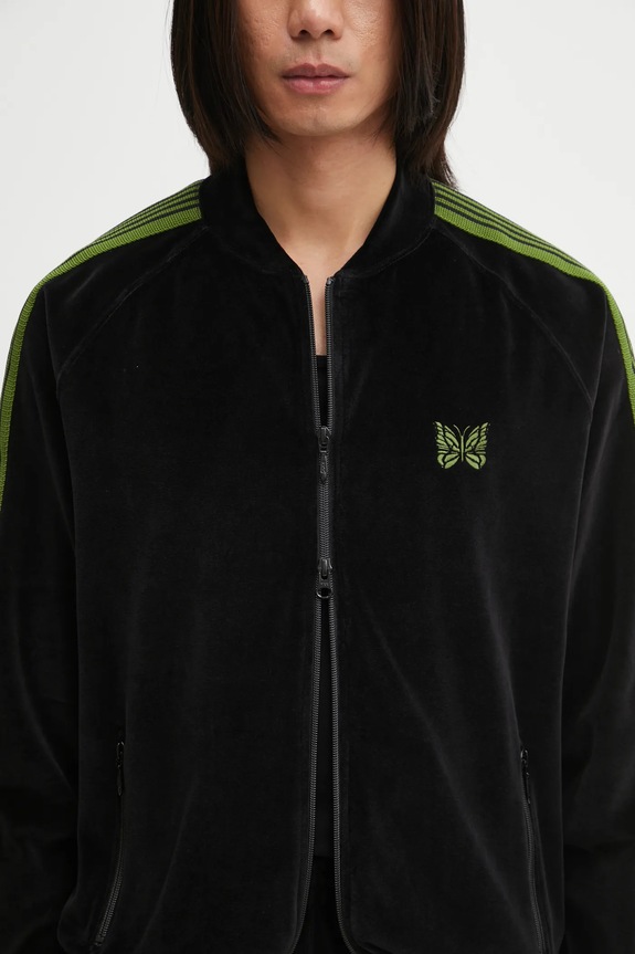 Суичър Needles Rib Collar черен RW323