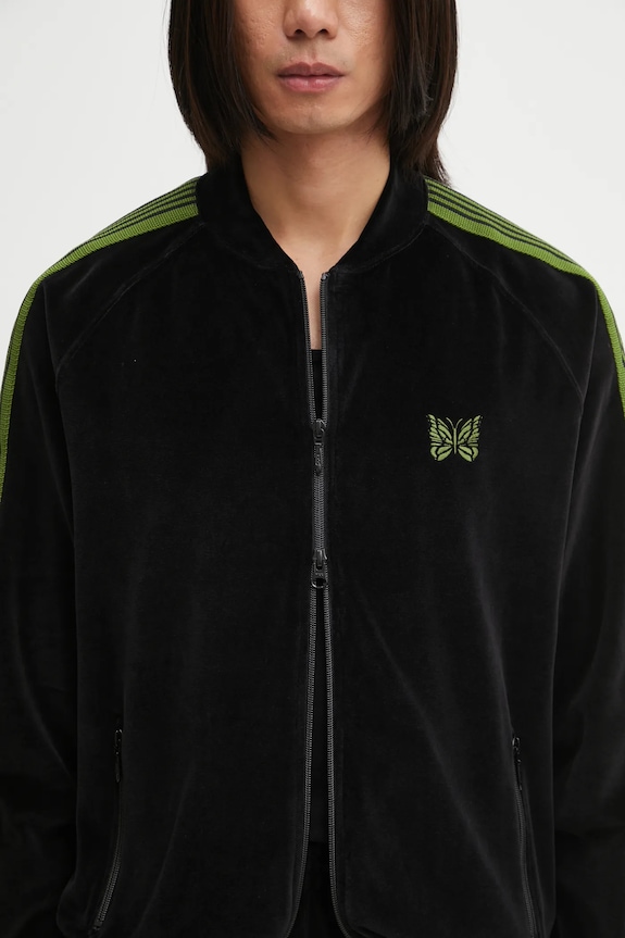 Суичър Needles Rib Collar черен RW323