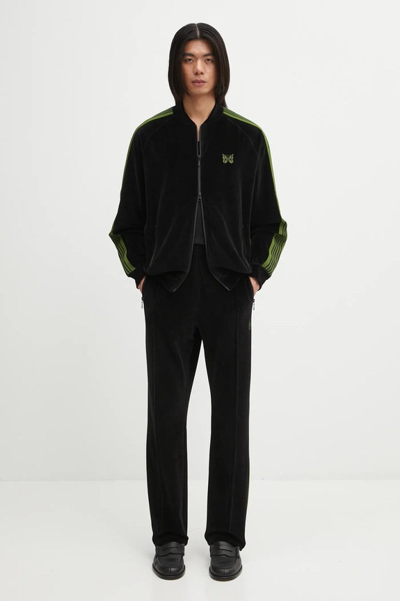 Суичър Needles Rib Collar RW323 черен
