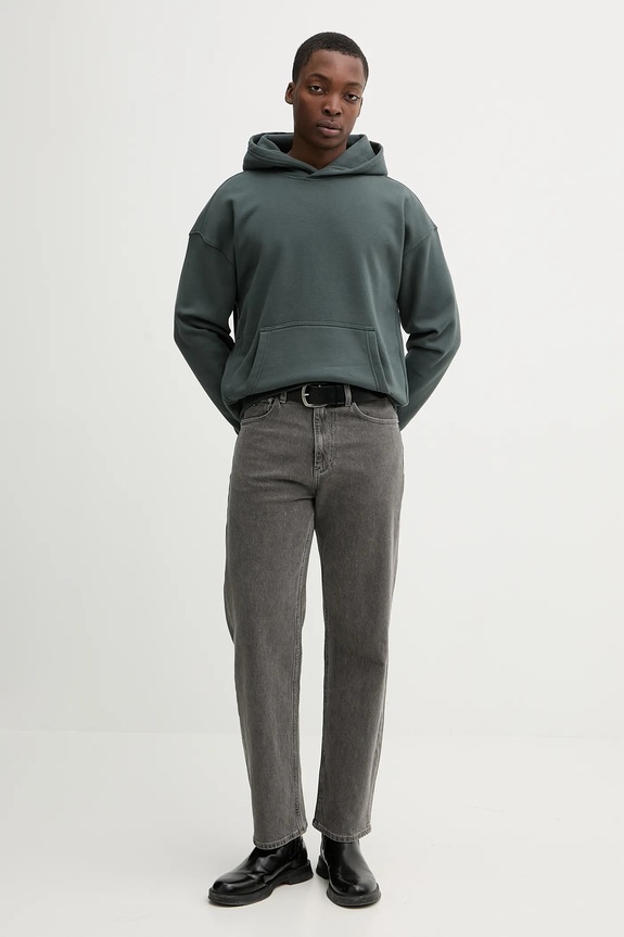 Mikina Hollister Co. KI322.5148.300 šedá AW25