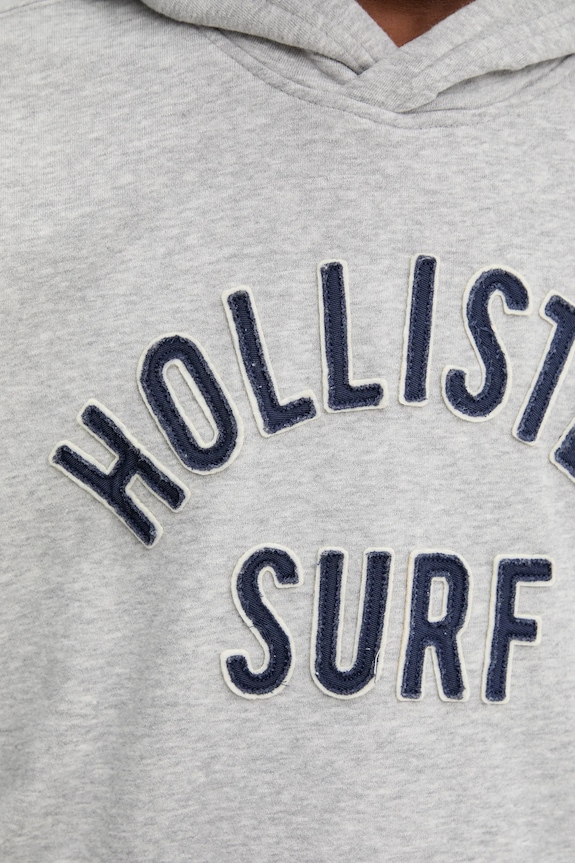 Mikina Hollister Co. KI322.5388.122 sivá