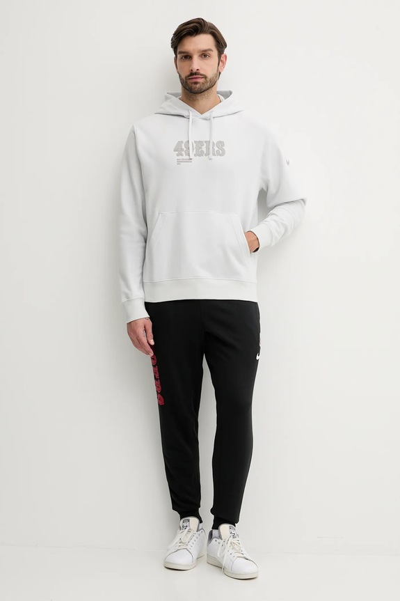 Pulover Nike French Terry Club Hoodie 01D1.0BB.9B.PF5 siva AW25