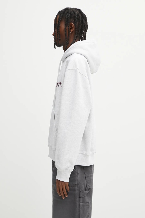 Carhartt WIP hooded sweatshirt Carhartt I030547.38HXX gray AW25