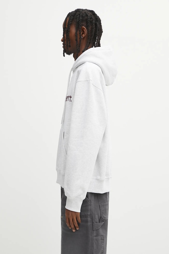 Carhartt WIP hooded sweatshirt Carhartt I030547.38HXX gray AW25