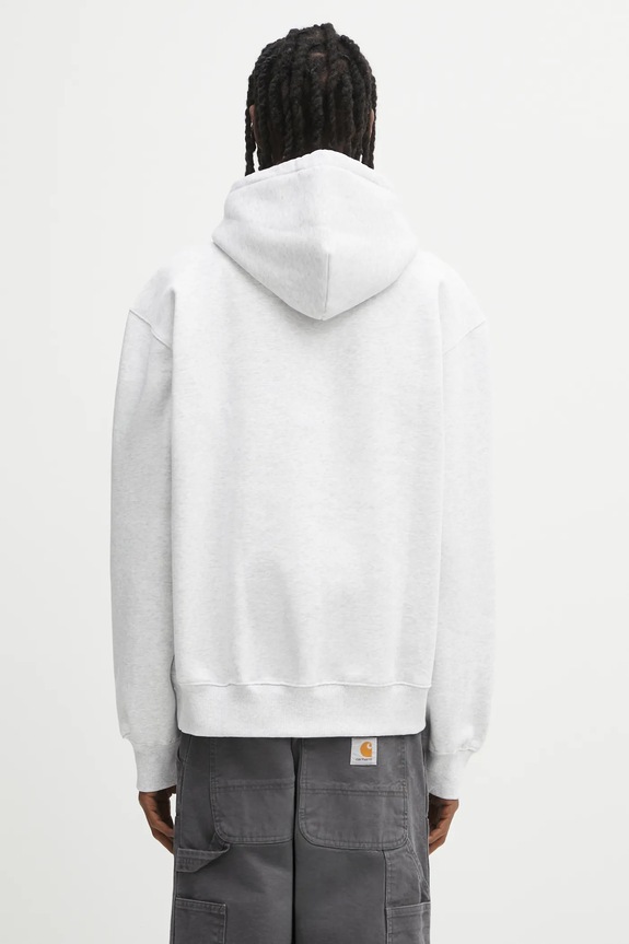 Clothing Carhartt WIP hooded sweatshirt Carhartt I030547.38HXX gray