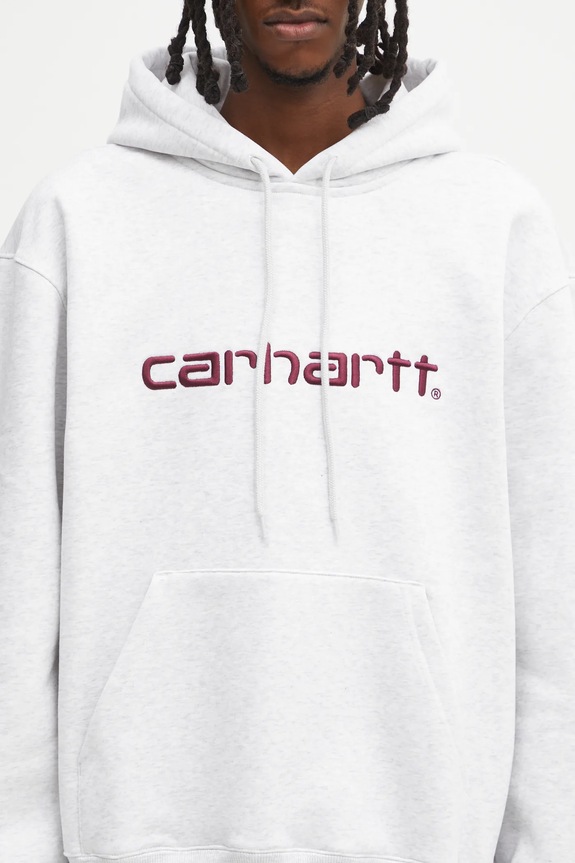 Carhartt WIP hooded sweatshirt Carhartt gray I030547.38HXX