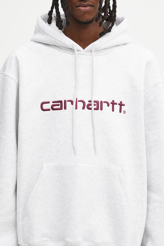 Carhartt WIP hooded sweatshirt Carhartt gray I030547.38HXX