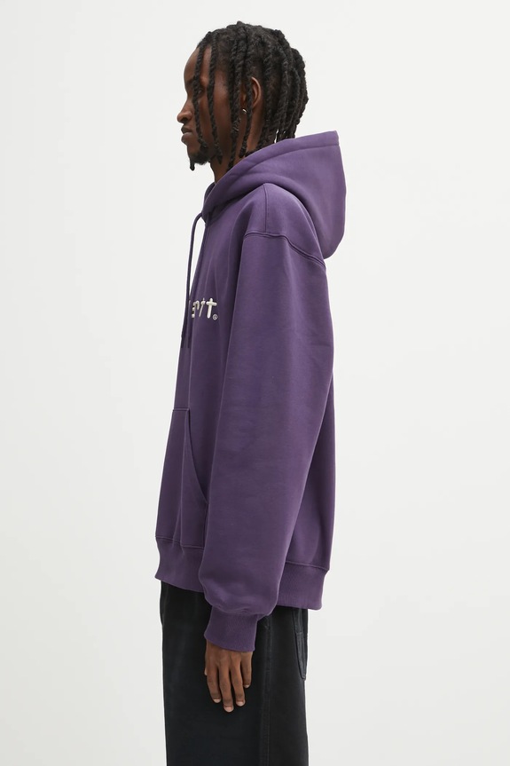 Carhartt WIP hooded sweatshirt Carhartt I030547.38IXX violet AW25