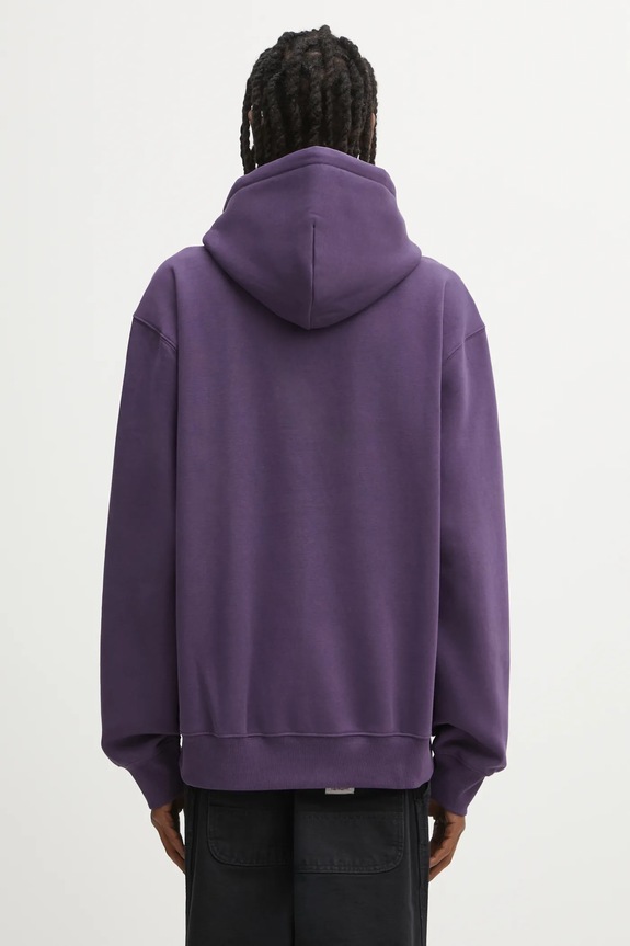 Clothing Carhartt WIP hooded sweatshirt Carhartt I030547.38IXX violet