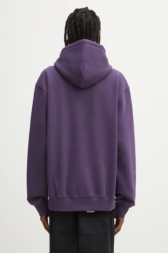 Clothing Carhartt WIP hooded sweatshirt Carhartt I030547.38IXX violet