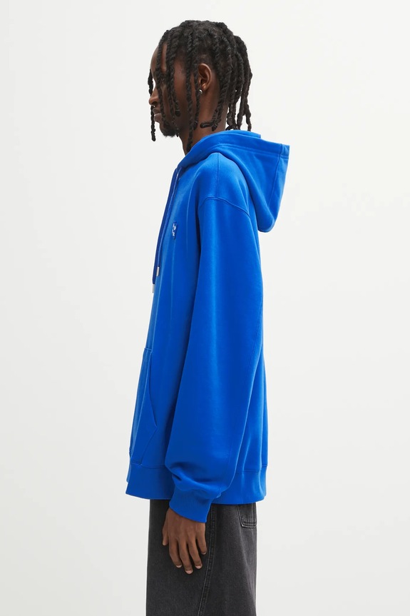Ader Error cotton sweatshirt HOODIE BO42FYHD0101BL blue AW25