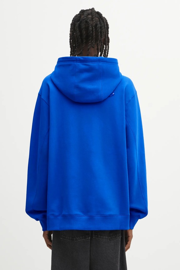 Clothing Ader Error cotton sweatshirt HOODIE BO42FYHD0101BL blue