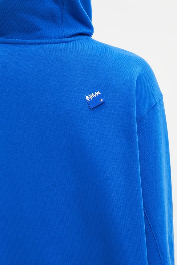 Ader Error cotton sweatshirt HOODIE BO42FYHD0101BL blue