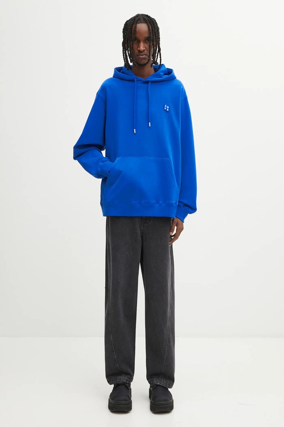 Ader Error cotton sweatshirt HOODIE BO42FYHD0101BL