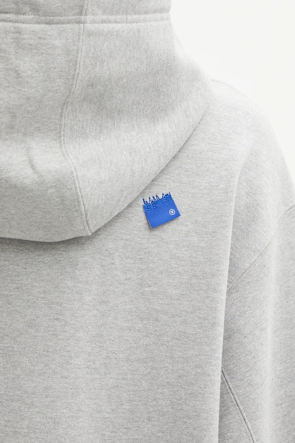 Ader Error hanorac de bumbac HOODIE BO42FYHD0101GR gri