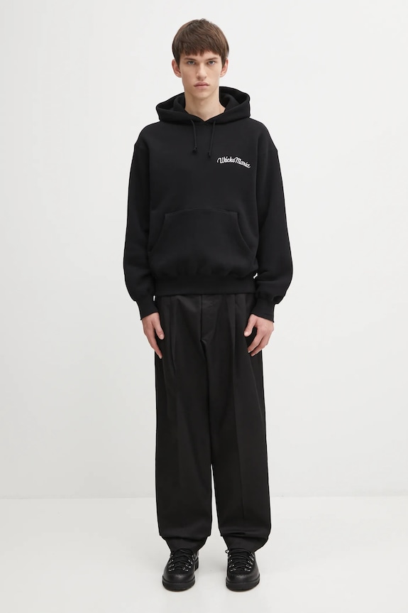 Бавовняна кофта Wacko Maria 25FW.WMC.SS06 чорний