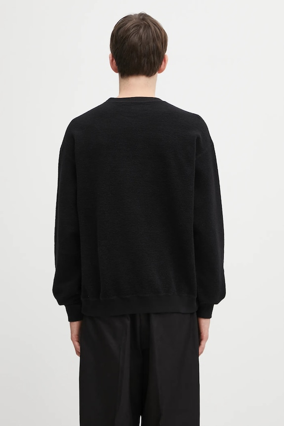 Abbigliamento NEIGHBORHOOD felpa in cotone double-face REVERSIBLE SWEAT 252UWNH.CSM07 nero
