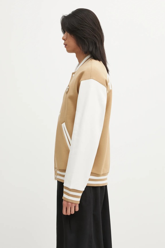 Mikina AAPE Now Zip Up AAPSWMC360XXP béžová AW25