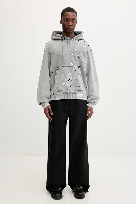 Maison MIHARA YASUHIRO cotton sweatshirt A15HD561 gray