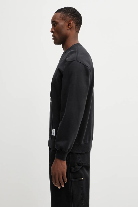 Хлопковая кофта NEIGHBORHOOD X EDDIE BAUER WASHED 252ZMEBN.CSM01 чёрный AW25