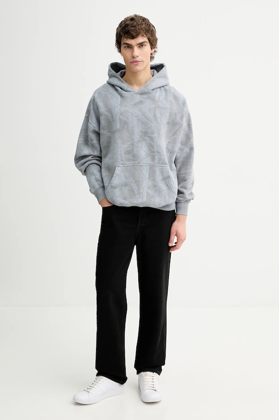 Mikina Abercrombie & Fitch KI122.5625.228 modrá AW25