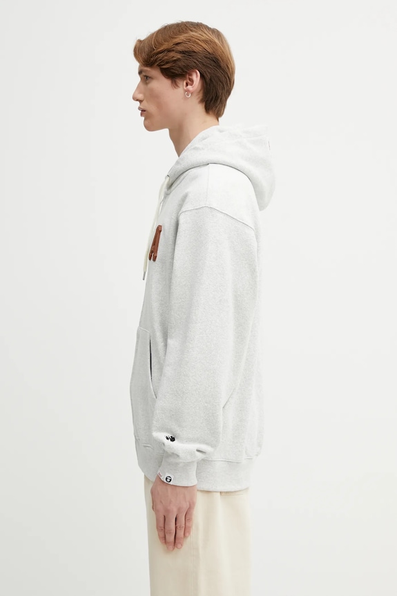 Кофта AAPE AAPSWMC378XAP сірий AW25