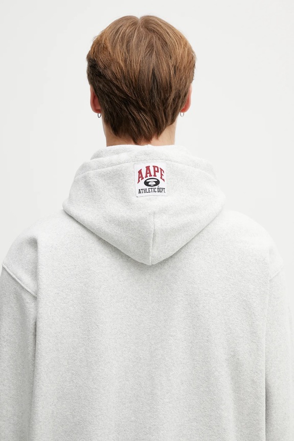Кофта AAPE сірий AAPSWMC378XAP