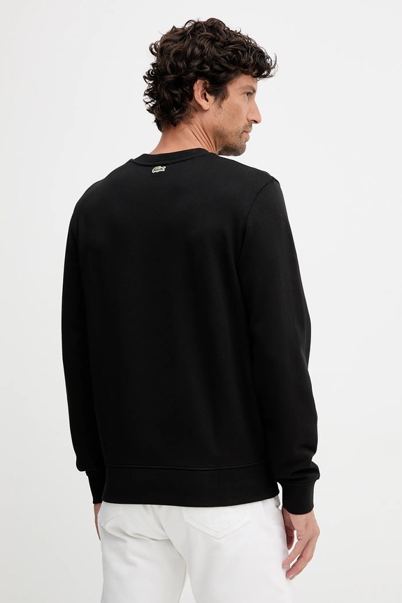 Lacoste bluza bawełniana czarny SH2736