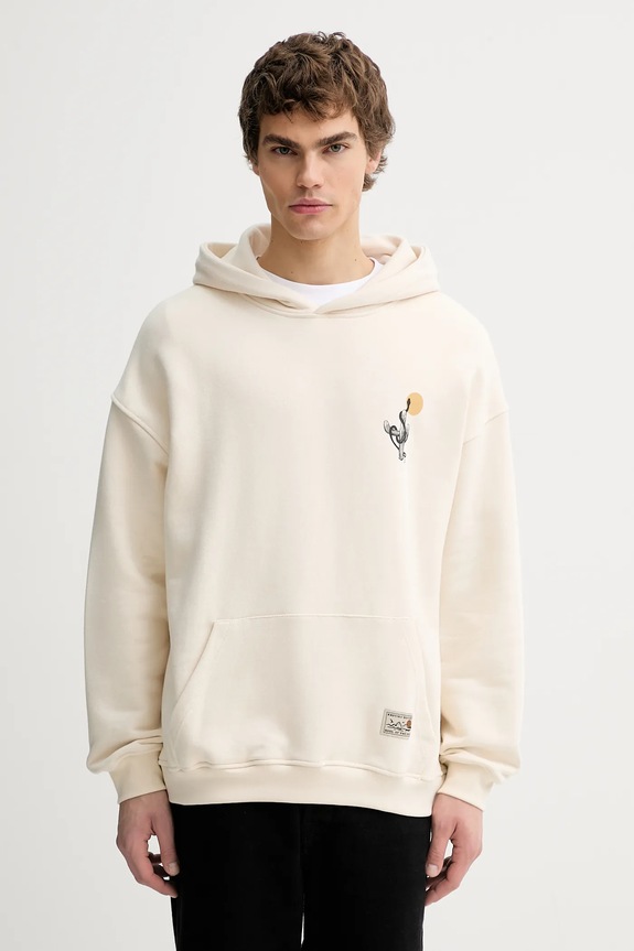 Pamučna dukserica Kaotiko bež AR026.01S.M002