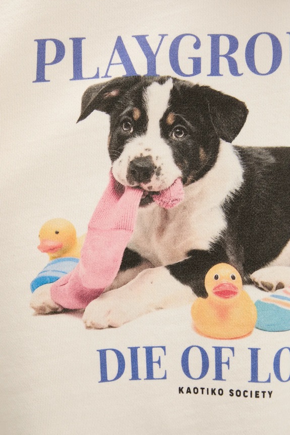 Pamučna dukserica Kaotiko AR057.01.G002