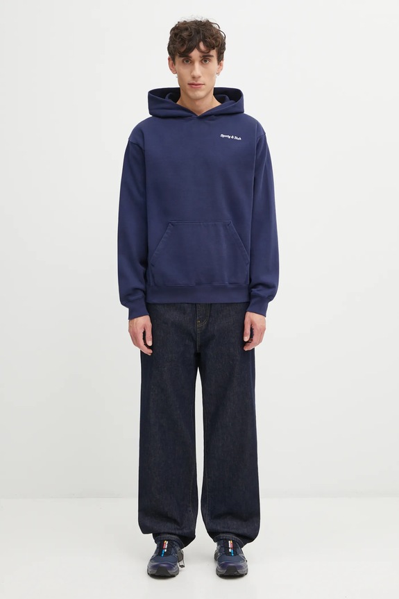 Бавовняна кофта Sporty & Rich Eden Crest Embroidered ST06760666BL106