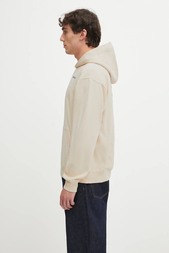 Одяг Бавовняна кофта Sporty & Rich Eden Crest Embroidered ST07060666CR01 бежевий