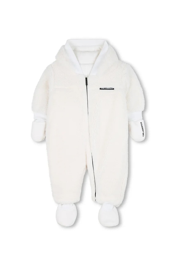 Karl Lagerfeld kombinezon niemowlęcy biały Z30975