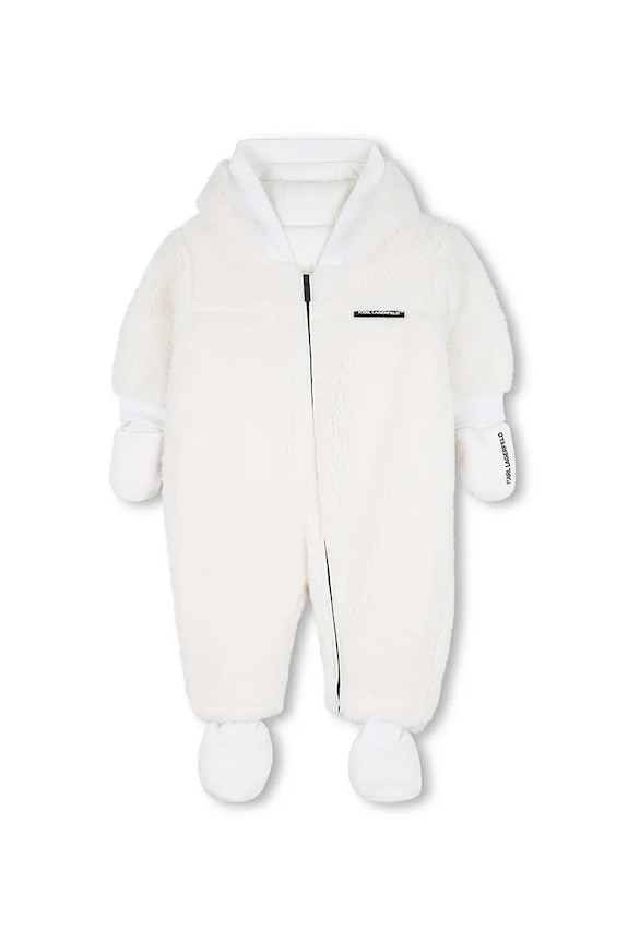 Karl Lagerfeld kombinezon niemowlęcy biały Z30975