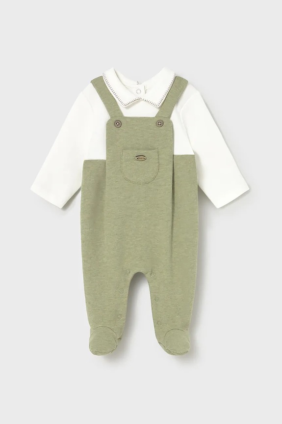 Mayoral Newborn śpioszki niemowlęce Produkt niemowlęcy zielony 2612.1E.Newborn.9BYA
