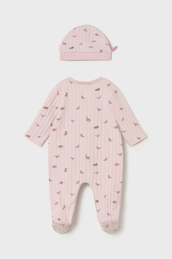 Kombinezon i kapa za bebe Mayoral Newborn 2717.1F.Newborn.9BYA roza AW25