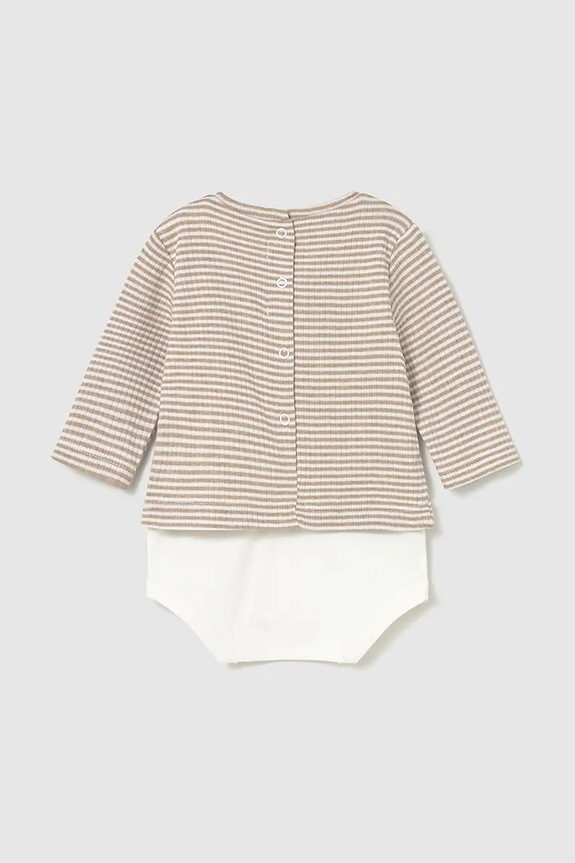 Body pre bábätká Mayoral Newborn 2728.1Q.Newborn.9BYA hnedá AW25